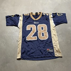 Marshall Faulk Nike St Louis Rams Jersey Los Angeles Youth M Vintage Y2K 90s - Picture 1 of 10