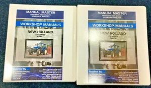 New Holland TS100A TS110A TS115A TS125A TS135A Repair Workshop Manual - FREE P&P - Picture 1 of 2