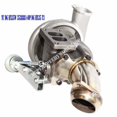 HX35W 3538881 diésel turbo + codo SS de actualización para Dodge RAM 5,9 L motor diésel T3 Foto 1 de 4