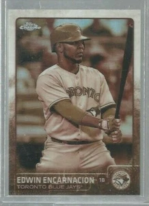 2015 Topps Chrome Sepia Refractors #134 Edwin Encarnacion (ref46592) - Picture 1 of 1