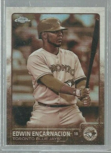  2015 Topps Chrome Sepia Refractors #134 Edwin Encarnacion (ref46592) - Image 1 of 1