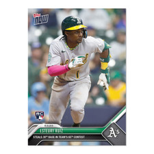 Esteury Ruiz - 2023 MLB TOPPS NOW Card 420 RC