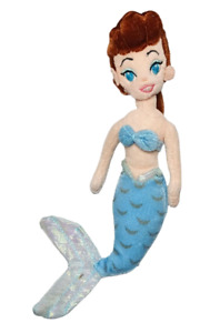 RARE Little Mermaid AQUATA 9" Mini Plush Doll Disney Store Ariel & Her Sisters