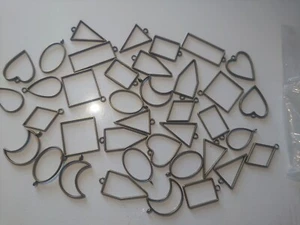 Ketten Anhänger Lünette 38 Stk Bronze  - Bild 1 von 1