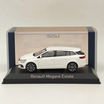 1/43 Norev Renault Megane Estate 2020 White Diecast Model Car Limited Collection - Immagine 1 di 4