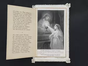 Tarjeta santa santino merlettato canivet LETAILLE PL. 50 JESÚS - Imagen 1 de 2