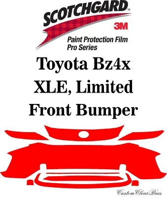 3M Scotchgard Paint Protection Film Pro Series 2023 2024 Toyota Bz4x - Image 1 of 3