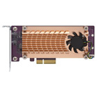 QNAP QM2 - PCIe - M.2 - PCIe 2.0 - Kupfer - 68,9 mm - 147,2 mm