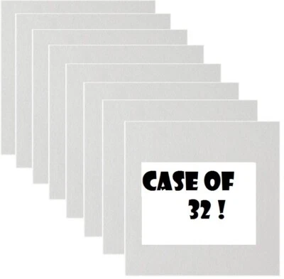 USG 4290 12" x 12" Custom White Smooth Tongue In Groove Ceiling Tiles - 32 Pack - Image 1 of 4