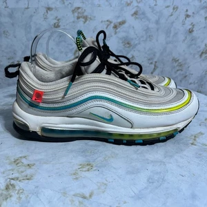 Nike Air Max 97 Worldwide Pack Mens Size 10.5 Shoes White Blue Athletic Sneakers - Picture 1 of 17
