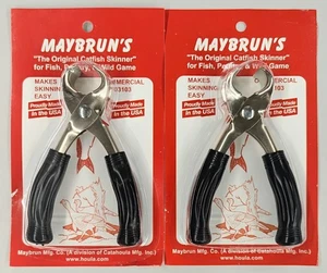 (2)   Maybrun's " The Original Catfish Skinner" for Fish, Poultry, & Wild Game - Picture 1 of 1