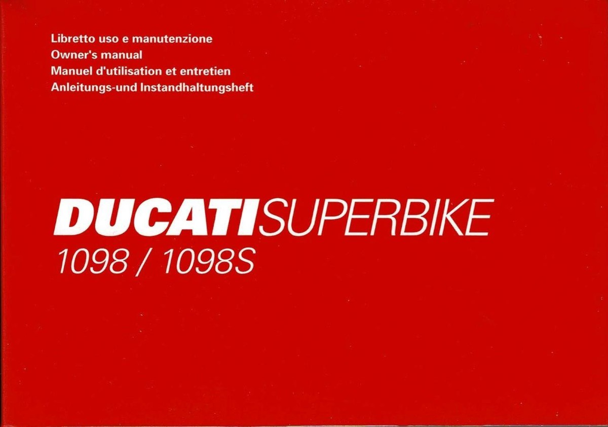 Ducati Motorcycle Repair Manuals & Literature for sale | eBay