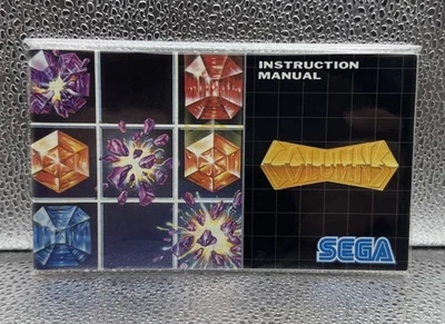 Columns Sega Mega Drive Manual VGC 1990 - Image 1 of 4