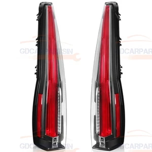 Fits 2007-2014 GMC Yukon Tail Lights Assembly Pair Brake Turn Signal Lamp - Picture 1 of 9