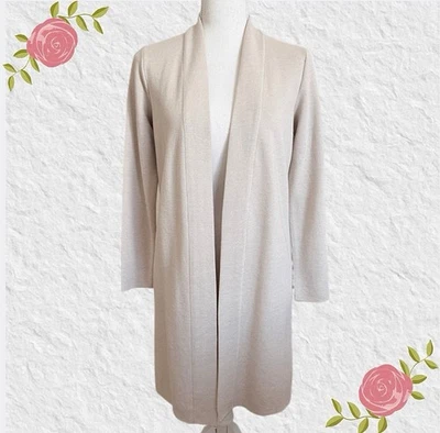 Cárdigan Suéter Largo Frente Abierto Alfani Nuevo sin Etiquetas Talla PXS Foto 1 de 4