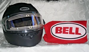 BELL Qualifier DOT Snow HEATED HELMET Black Size LARGE ECE 22.05 w BAG 05/2019 - Foto 1 di 18