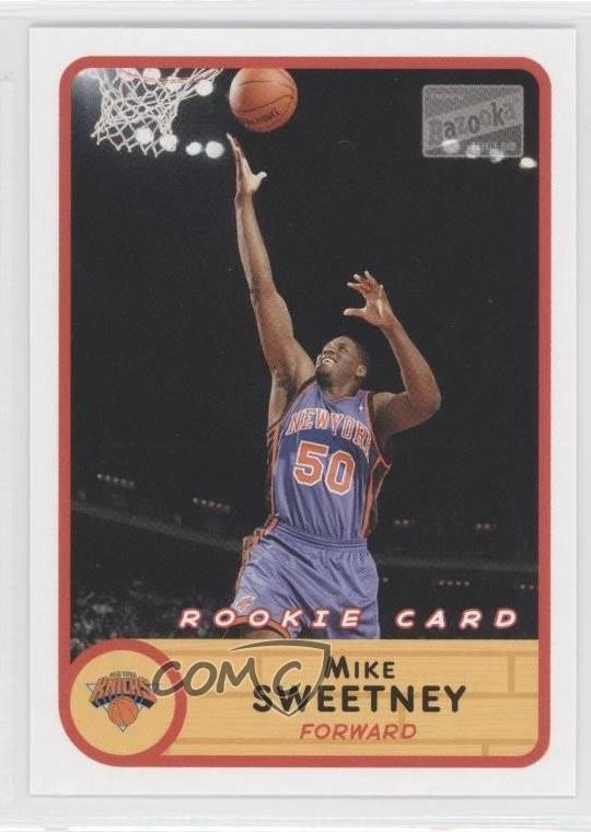 2003-04 Bazooka Mike Sweetney (Layup) #245 Rookie RC - Image 1 of 2