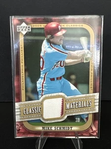 2005 Upper Deck Classics Classic Materials Mike Schmidt Phillies MA-MS Jersey EX - Picture 1 of 6