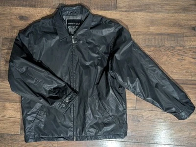 Kenneth Cole NY Mens Pure Black Softshell Jacket w/ Quilted Lining Size XL NWOT! - Image 1 of 4