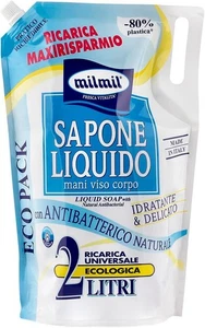 Milmil Sapone Liquido Neutro, Ricarica Universale Maxirisparmio, Dermatologicame - Foto 1 di 3