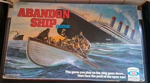 Vintage Abandon Ship Board Game 100% Complete , Ideal 1976, Titanic VERY RARE - Picture 1 of 22