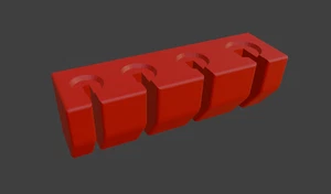 Magnetischer Milwaukee Hebeleisenhalter (hält 4) | Hebeleisenhalter | Brechstange - Bild 1 von 4