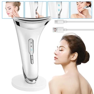 EMS Microcurrent Facial Skin Tightening Lifting Device Face Neck Beauty Machine - Picture 1 of 16