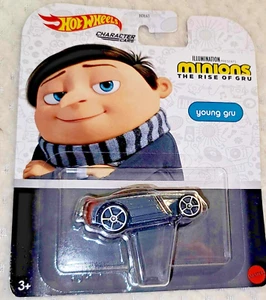 Hot Wheels - YOUNG GRU Minions Character Cars 1:64 Diecast Collectable by Mattel - Picture 1 of 4