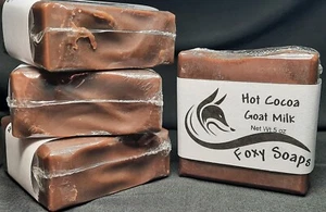 Hot Cocoa Goat Milk & Cocoa Butter Homemade Soap - Picture 1 of 3
