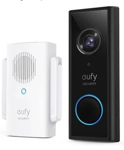 Cámara Timbre de Seguridad Eufy Inalámbrica S210 2K (Alimentada por Batería) con Timbre - Imagen 1 de 5