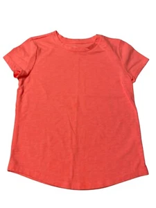 Wonder Nation Girls Shirt Size S (6-6x) Neon Orange Short Sleeve - Picture 1 of 3