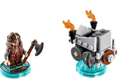 LEGO Dimensions Señor de los Anillos Gimli SET 71220 DIVERTIDO PACK Minifigura Enano NUEVO Foto 1 de 4