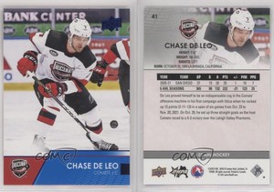 2021-22 Upper Deck AHL Blue Chase De Leo #41