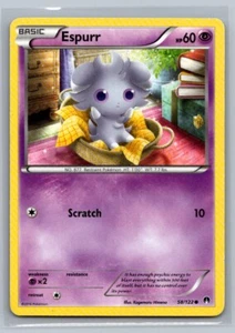 2016 Pokemon XY BREAKpoint Espurr 58/122 - Picture 1 of 2