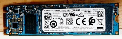 M.2 SSD Toshiba KXG60ZMV256G 256GB M.2 NVMe PCIE  - Image 1 of 3