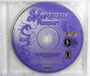 Shenmue Passport for Sega Dreamcast - Passport Disc ONLY! - Picture 1 of 1