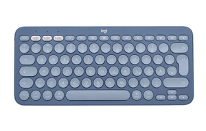 Logitech K380 wireless Tastatur in Blau Blueberry mit Deutschem QWERTZ Layout - Bild 1 von 6
