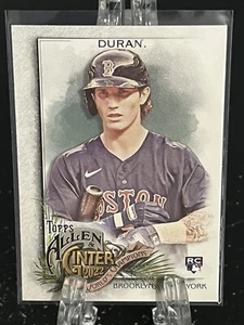 JARREN DURAN---2022 TOPPS---ALLEN & GINTER--ROOKIE--BOSTON RED SOX-FREE SHIPPING - Picture 1 of 2