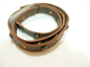 NUEVO Brazalete Pulsera BIKER Cuero y Tachonado con ENVÍO GRATUITO......... - Imagen 1 de 2