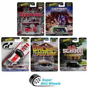 Estuche Hot Wheels Premium 2025 Pop Culture J - Juego de 5 coches - Imagen 1 de 2