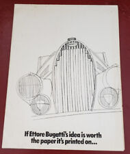 Bugatti Poster - S.D. Warren Co. Ad with Bugatti images