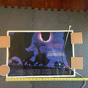VINTAGE 1992 SleepWalkers Stephen King Original Movie Poster 23x16 - Picture 1 of 3