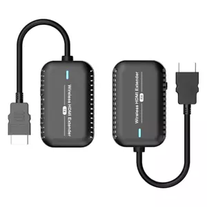 30m Wireless HDMI Video Transmitter Receiver Extender PC to TV Display Adapter - Picture 1 of 11