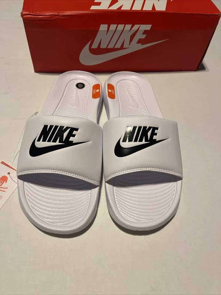 NIKE VICTORY ONE FLIP FLOPS CN9675-100 Size 8 White