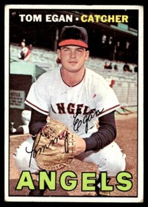 1967 Topps Tom Egan California Angels #147