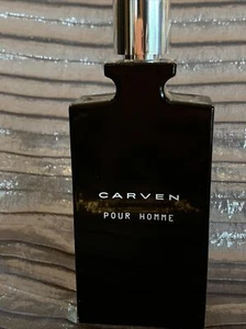 CARVEN POUR HOMME - EU De Toilette FOR MEN 3.3 oz. Full New bottle - Picture 1 of 8