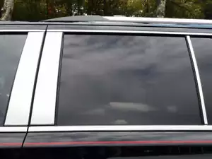 PILLAR POST TRIM 6 Pieces Stainless Steel Chrome for GMC Yukon 2015-2020 PP55196 - Picture 1 of 9