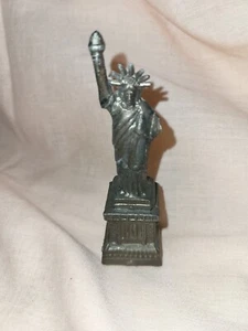 Statue of Liberty, 4"  Metal Figurine, Tourist from 1970, Excellent Condition - Picture 1 of 13