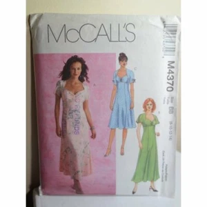 McCalls Sewing Pattern 4370 Misses Petite Dress In Two Lenghts UNCUT! Year: 2004 - Picture 1 of 9