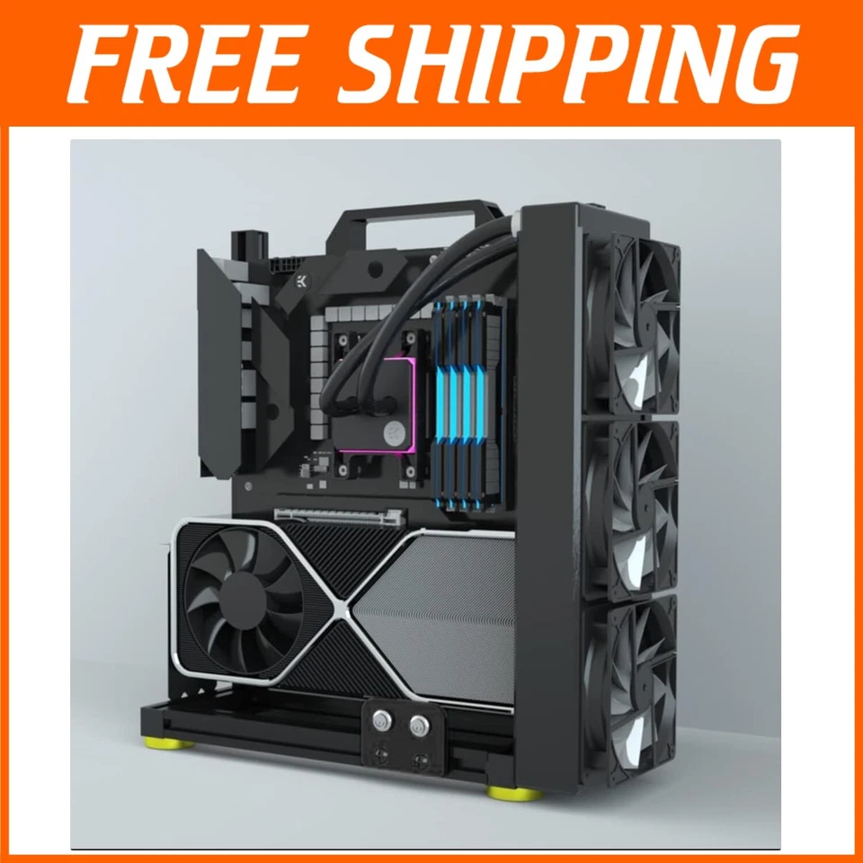 Compact Aluminum Motherboard Rack for Efficient Cooling – Supports All Sizes - Image 1 of 4